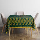 Personalised South Africa Tablecloth Springbok Christmas Braai