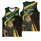 South Africa Bokke Personalised Basketball Jersey Mascot Dynamic - African Pride