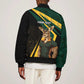 South Africa Bokke Personalised Bomber Jacket Mascot Dynamic