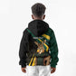 South Africa Bokke Personalised Kid Hoodie Mascot Dynamic