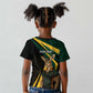 South Africa Bokke Personalised Kid T shirt Mascot Dynamic