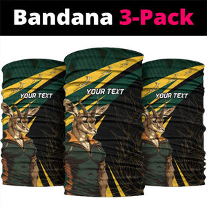 South Africa Bokke Personalised Neck Gaiter Mascot Dynamic LT7