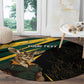 South Africa Bokke Personalised Round Carpet Mascot Dynamic