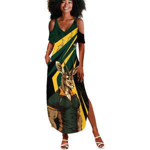 South Africa Bokke Personalised Summer Maxi Dress Mascot Dynamic