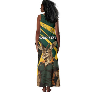 South Africa Bokke Personalised Tank Maxi Dress Mascot Dynamic