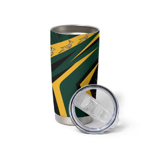 South Africa Bokke Personalised Tumbler Cup Mascot Dynamic