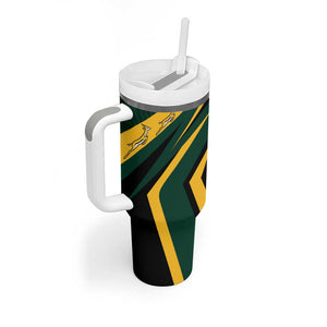South Africa Bokke Personalised Tumbler With Handle Mascot Dynamic