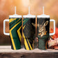 South Africa Bokke Personalised Tumbler With Handle Mascot Dynamic