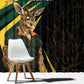 South Africa Bokke Personalised Window Curtain Mascot Dynamic