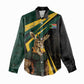 South Africa Bokke Personalised Women Casual Shirt Mascot Dynamic LT7
