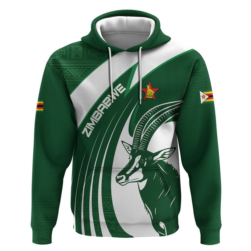 Zimbabwe Sables Afro Batik Personalized Hoodie