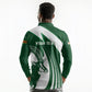 Zimbabwe Sables Afro Batik Personalized Long Sleeve Polo Shirt