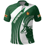 Zimbabwe Sables Afro Batik Personalized Polo Shirt