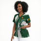 Zimbabwe Sables Afro Batik Personalized Scrub Top