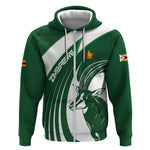 Zimbabwe Sables Afro Batik Personalized Zip Hoodie