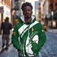 Zimbabwe Sables Afro Batik Personalized Zip Hoodie