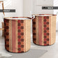 Zimbabwe Heritage Kudhinda Inspired Print Laundry Basket
