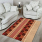 Zimbabwe Heritage Kudhinda Inspired Print Area Rug