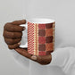 Zimbabwe Heritage Kudhinda Inspired Print Ceramic Mug
