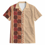 Zimbabwe Heritage Kudhinda Inspired Print Hawaiian Shirt
