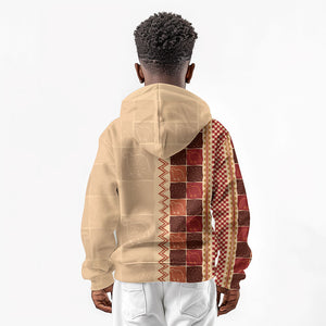Zimbabwe Heritage Kudhinda Inspired Print Kid Hoodie