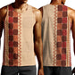 Zimbabwe Heritage Kudhinda Inspired Print Men Tank Top