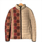 Zimbabwe Heritage Kudhinda Inspired Print Padded Jacket