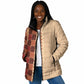 Zimbabwe Heritage Kudhinda Inspired Print Padded Jacket