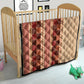 Zimbabwe Heritage Kudhinda Inspired Print Quilt