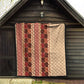 Zimbabwe Heritage Kudhinda Inspired Print Quilt