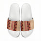 Zimbabwe Heritage Kudhinda Inspired Print Slide Sandals