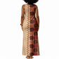 Zimbabwe Heritage Kudhinda Inspired Print Tank Maxi Dress