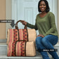 Zimbabwe Heritage Kudhinda Inspired Print Travel Bag