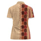 Zimbabwe Heritage Kudhinda Inspired Print Women Polo Shirt