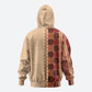Zimbabwe Heritage Kudhinda Inspired Print Zip Hoodie