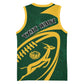 Personalised South Africa Rugby Basketball Jersey Bokke Champions Sporty Dynamics - African Pride