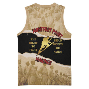 Montfort Point Marines Basketball Jersey African American First To Fight Prejudice