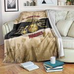 Montfort Point Marines Blanket African American First To Fight Prejudice