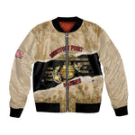 Montfort Point Marines Bomber Jacket African American First To Fight Prejudice