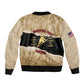 Montfort Point Marines Bomber Jacket African American First To Fight Prejudice