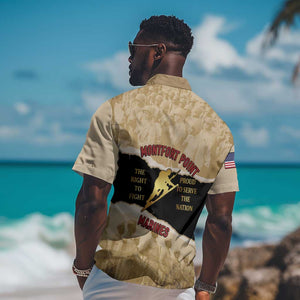 Montfort Point Marines Hawaiian Shirt African American First To Fight Prejudice