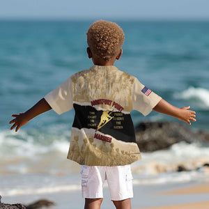 Montfort Point Marines Kid Hawaiian Shirt African American First To Fight Prejudice