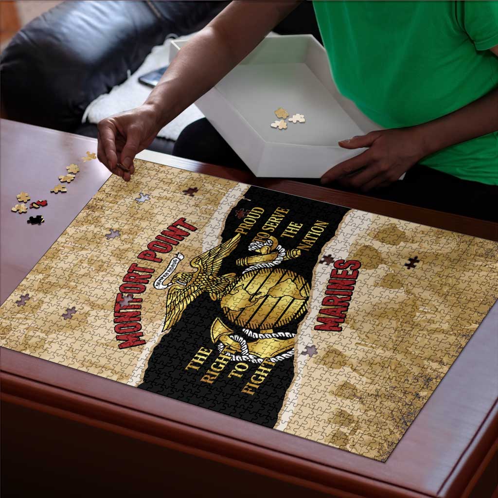 Montfort Point Marines Puzzle African American First To Fight Prejudice