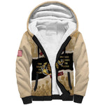 Montfort Point Marines Sherpa Hoodie African American First To Fight Prejudice