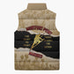 Montfort Point Marines Sleeveless Puffer Jacket African American First To Fight Prejudice