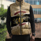 Montfort Point Marines Sleeveless Puffer Jacket African American First To Fight Prejudice