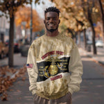 Montfort Point Marines Sweatshirt African American First To Fight Prejudice