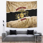 Montfort Point Marines Tapestry African American First To Fight Prejudice