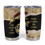 Montfort Point Marines Tumbler Cup African American First To Fight Prejudice