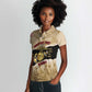 Montfort Point Marines Women Polo Shirt African American First To Fight Prejudice